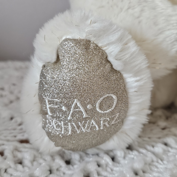 FAO Schwarz 160th Anniversary Glitter Sparkly Bear 2022 - Picture 4 of 11